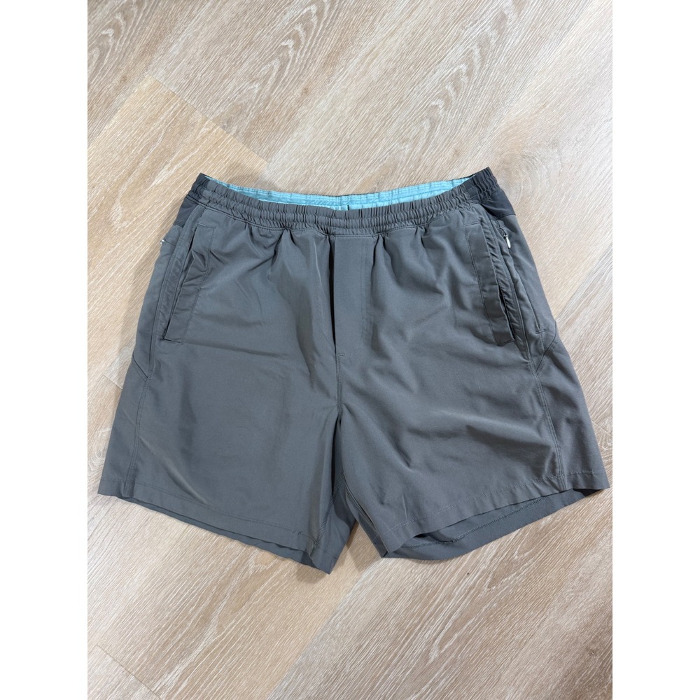 Birddogs Lined Athletic Gym Shorts Gray - Size XL
